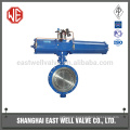 Sanitary butterfly valve pneumatic